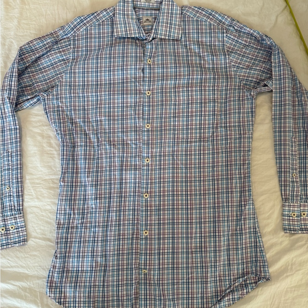 Men's Peter Millar Striped Button Down Shirt